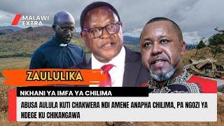 ABUSA ENA AULULA KUTI CHAKWERA NDI AMENE ANAPHA CHILIMA PA NGOZI YA NDEGE KU CHIKANGAWA