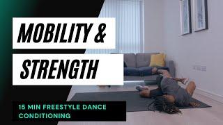 15 minutes agility & strength workout for freestyle dancers