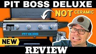 BRAND NEW Pit Boss Deluxe Griddle REVIEW - IMPORTANT - Different than the Ceramic Ultimate!!