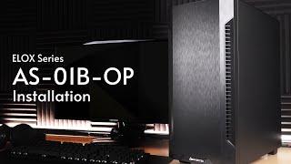 CHIEFTEC | Elegant Black ATX Installation | AS-01B-OP