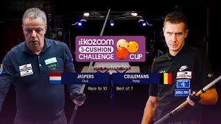 3-Cushion Kozoom Challenge Cup 2022 - Last 8 Winner Side - Dick Jaspers vs Peter Ceulemans