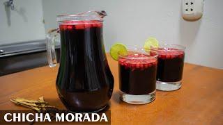 Aprende  a preparar una CHICHA MORADA PERUANA super rojita