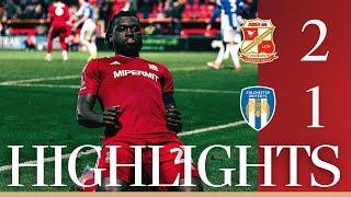 Match Highlights: Swindon Town vs Colchester United