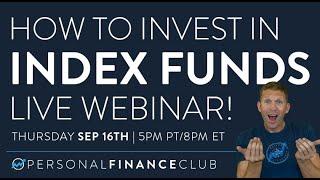 How to Invest  in Index Funds Webinar!