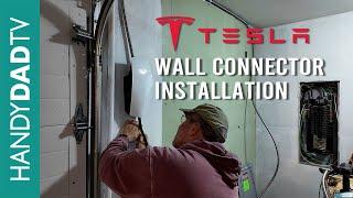 Tesla Wall Connector Installation with MC cable