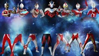 memasang badan Ultraman yang terpisah dari Kaki Ultraman