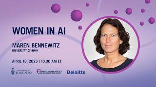 Women in AI: Maren Bennewitz | Foresighted robot navigation in human environments