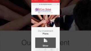 BitcoinGlobal Website - SCAM - Research Deposit