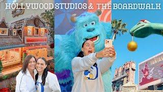  Day 3 Disney World Vlog | Morning at Hollywood Studios & decorations on the Boardwalk!