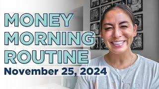 Money Morning Routine | Weekend Spending Update