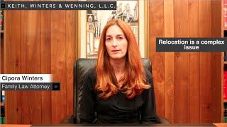 What is involved in a relocation case regarding custody and parenting time?