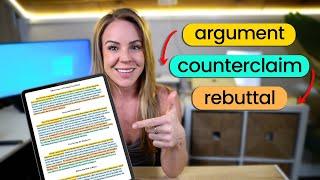 Write An Argumentative Essay With Me | Example Tutorial