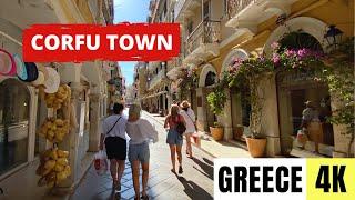 CORFU, GREECE  [4K] Corfu Old Town