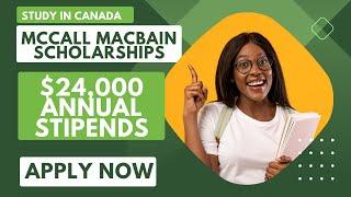 Apply To This Fully Funded Scholarship in Canada For Free