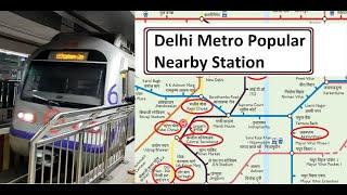 Delhi Top 10 Tourist Location Nearby Metro Station Name | Delhi Metro Guide | Delhi tourist places