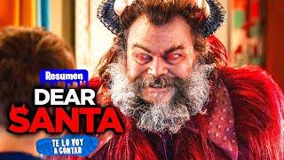 POR ERROR LE ENVIA LA CARTA DE NAVIDAD AL DIABLO EN VEZ DE A SANTA CLAUS - DEAR SANTA / RESUMEN