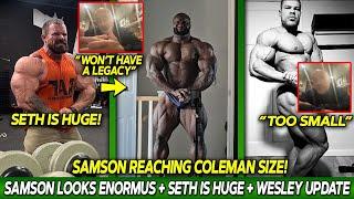 Samson Dauda LOOKS MASSIVE in the Off Season! + Steve Weinberger on Wesley & Samson + Seth is HUGE!