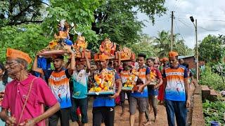 कोकणातील पारंपारिक गौरी गणपती विसर्जन  || Kokanatil Ganapti Visurjan || Ratnagiri Talekante #kokan