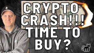 MASSIVE CRYPTO CRASH NEWS!  TIME FOR THE BEST CRYPTOS TO BUY NOW 