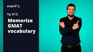 GMAT tip #13: How to memorize vocabulary