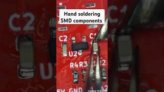 #smd #soldering #electronics #ch32 #printedcircuitboard #pcb