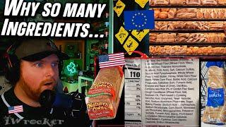 American Reacts to Why is BREAD in USA so BAD & Unhealthy..