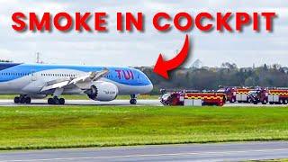 Emergency Landing of TUI Dreamliner at Manchester Airport - "Smoke in the Flight Deck"