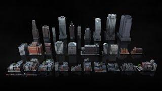 Kitbash3D – Brooklyn for Unreal, Unity, Houdini, Blender, Cinema 4D, and 3ds Max 3D Models download