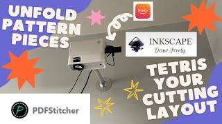 PDF Stitcher and Inkscape Tutorial for Sewing With Projector Patterns