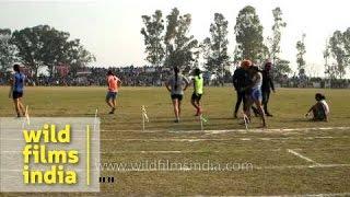 Punjabi women athletes participate in Rural Sports Festival, Kila Raipur