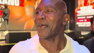 Evander Holyfield REACTS to Mike Tyson SLAPPING Jake Paul