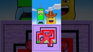 MAZE CHALLENGE - MrBoom VS GoldNuggets