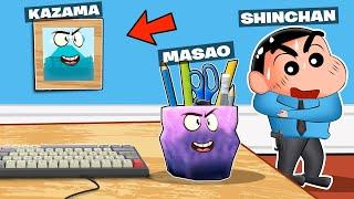 Shinchan Playing Hide And Seek Challenge  | Roblox Hide And Sneak | Funny Game 