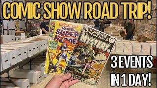 THREE AMAZING COMIC BOOK EVENTS IN ONE DAY!