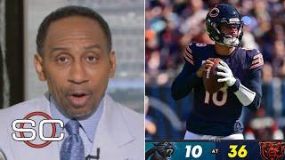 ESPN reacts to Caleb Williams, D. J. Moore shine as Chicago Bears overwhelm Carolina Panthers 36-10