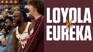 Loyola vs. Eureka | Men's Basketball | Cinematic Highlights