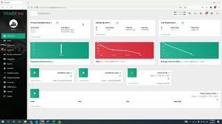 TracxTMS Dispatch Software: Dashboard