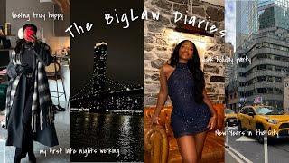 The BigLaw Diaries: first assignment, late nights working, happy with no caveats + NYE in the city!