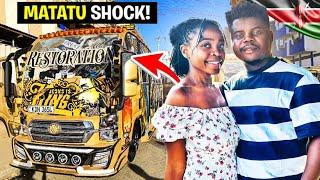 I Took My Ghanaian Husband For A Matatu Ride For The First Time In Nairobi/Kenya!/Matwana culture