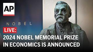 LIVE: Winner of 2024 Nobel Memorial Prize in economics is announced