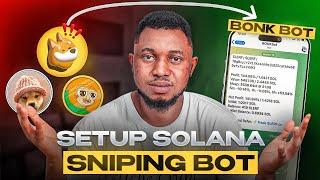 How to Trade Solana Meme coins Using BONK BOT: How to Setup  BONK BOT TUTORIAL