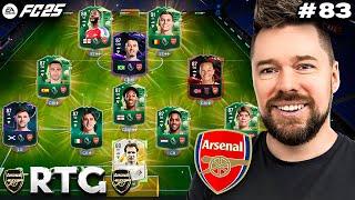 I used a COMPLETE Arsenal Evo Team!  FC25 Road to Glory