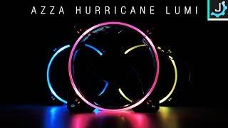 The Coolest Looking RGB Fans. Seriously. - Azza Hurricane Lumi Review