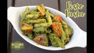 Pesto Pasta Recipe | How To Make Pesto Pasta At Home | Homemade pesto Sauce