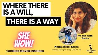 She WoW - 003 with Nargis Batool | On Mic with Barira | The Wellness Valley