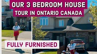 OUR 3 BEDROOM FULLY FURNISHED HOUSE TOUR  IN CANADA | MOVING TO CANADA AS PERMANENT RESIDENTS|Airbnb