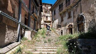 Discover Italy's BEST Kept Secret Abandoned City on a Mountain