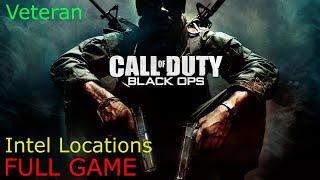 Call of Duty: Black Ops Full Gameplay Walkthrough on Veteran Including All Intel