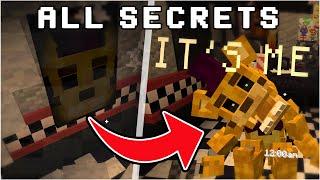 Minecraft FNAF Map All Jump Scares/Locations/Easter Eggs/Secrets