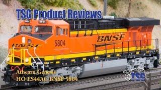 HO Scale ES44AC BNSF GEVO Athearn Genesis Product Review